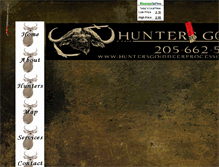 Tablet Screenshot of huntersgolddeerprocessing.com